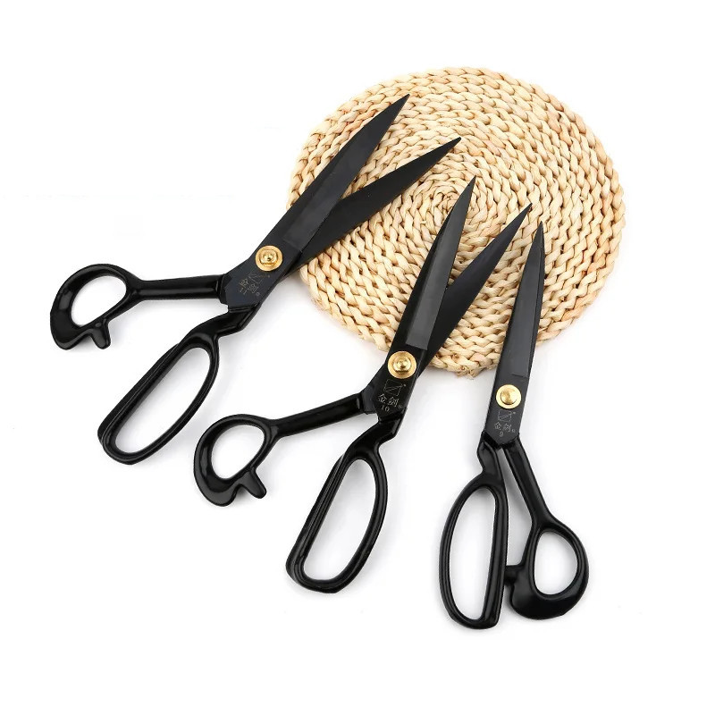 

BISA COD Gunting Potong Bahan Kain Shuai Pu Original / Alat Gunting Kain Pegangan Lapisan Karet Hitam / Alat Gunting Shuai Pu