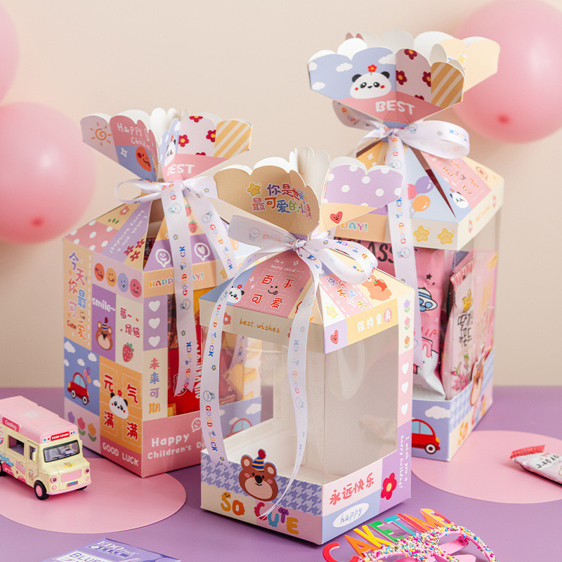 

Kotak Hadiah Souvenir Paket Hadiah Ulang Tahun Kotak Hadiah Snack Lucu dan Unik