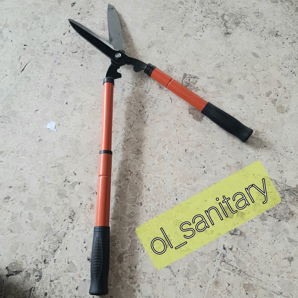 gunting rumput / gunting rumput gagang besi gunting panjang