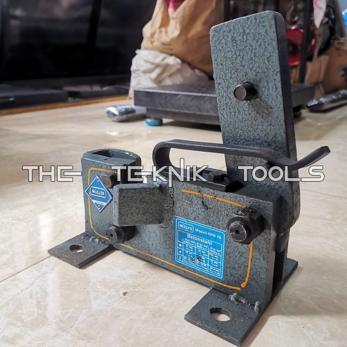 Alat Pemotong Besi Beton 18 Mm MULLER 60N/18 Manual Bar Cutter