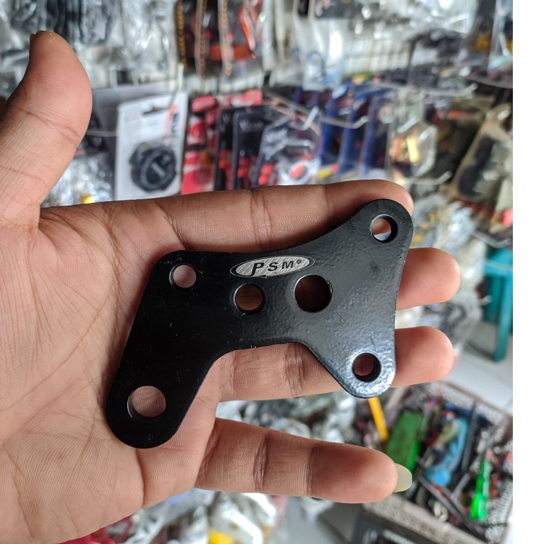 Breket kaliper psm ninja rr disc 320mm atau ninja r  disc 300mm atau disc standar ninja rr variasi