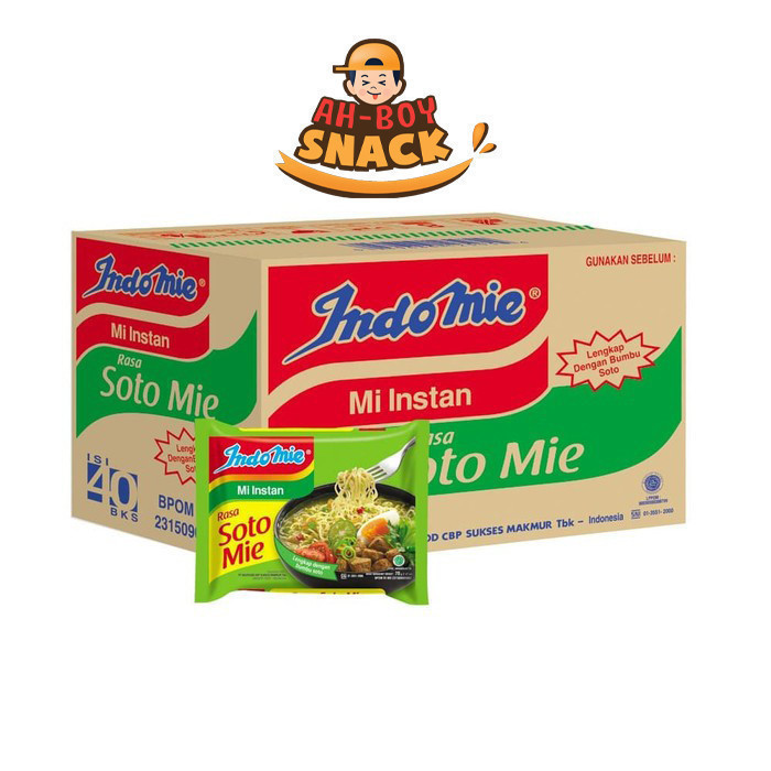 

[DUS] INDOMIE KUAH SOTO - 1 DUS ISI 40 PCS / ARENA PRABOT