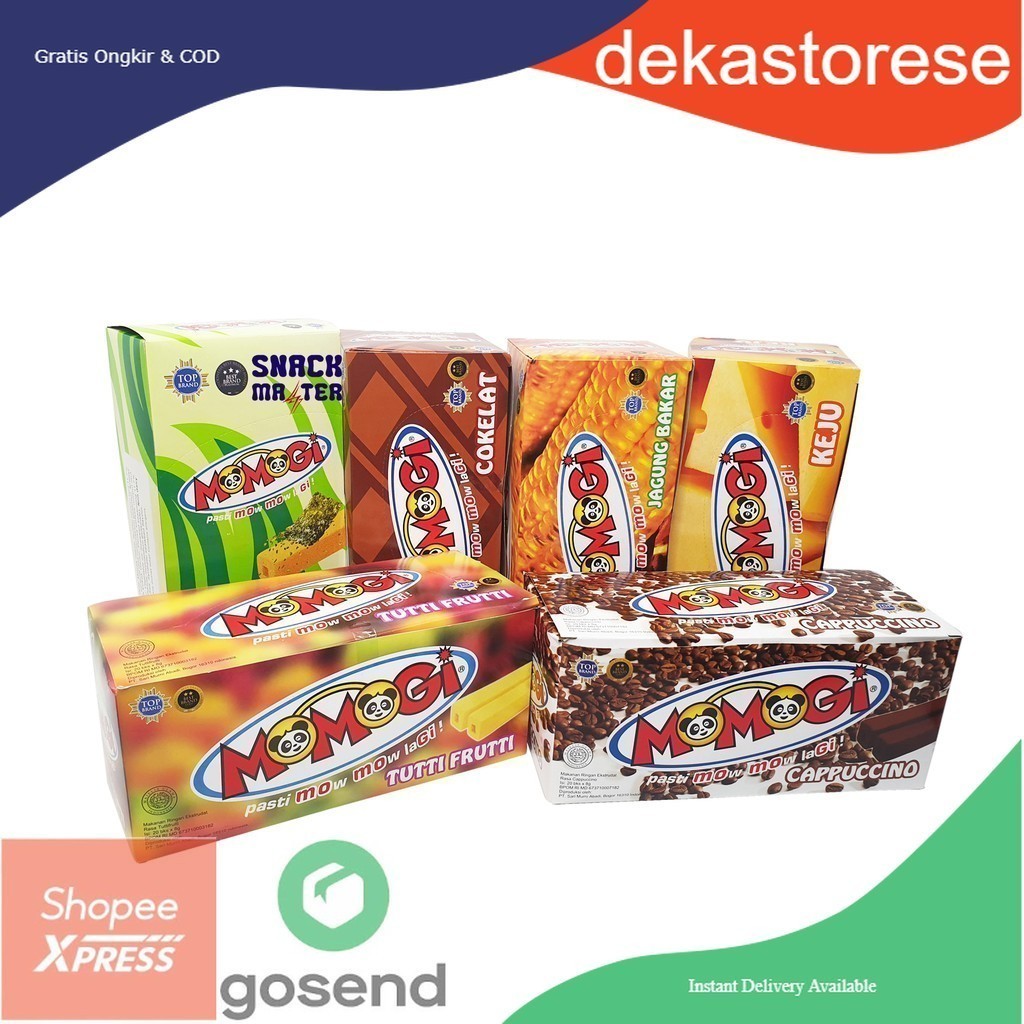 

Momogi Stick Snack Extrudat - Isi 20 bks