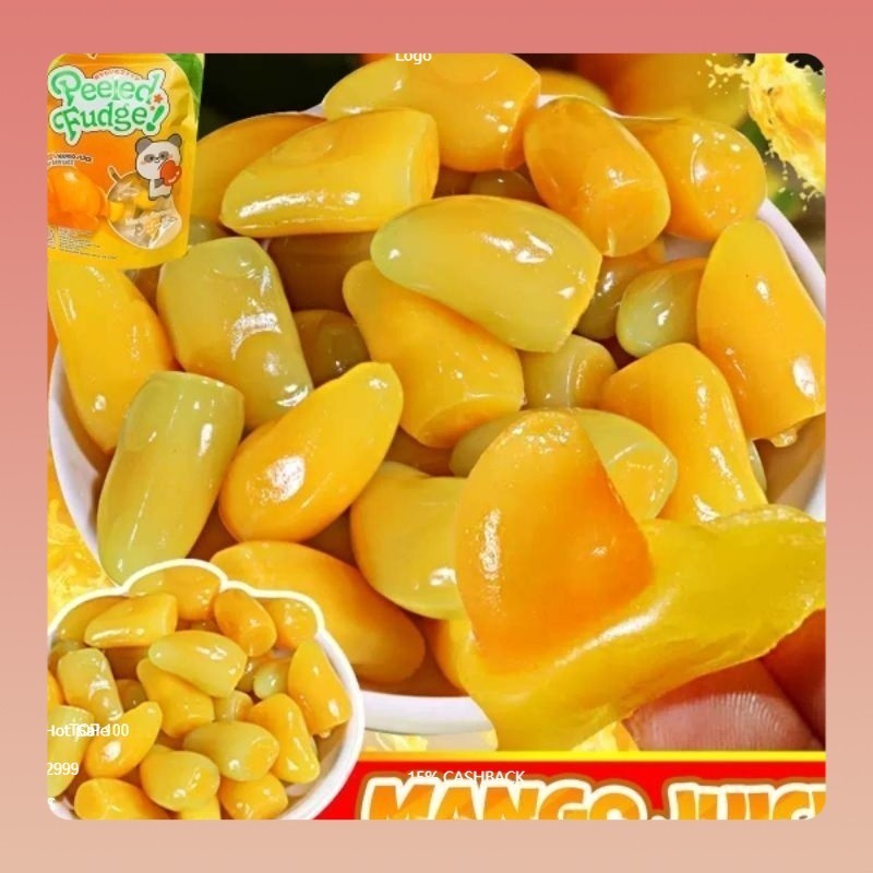 

[Hampers/Gift] [Makanan viral halal]LIANGGUI PERMEN LUNAK VIRAL ANEKA RASA BUAH Peeled Fudge 3 rasa (mangga, jeruk, strawberry) Jellybean fruity Permen jagung Manis manis Permen jelly Camilan kantor Camilan