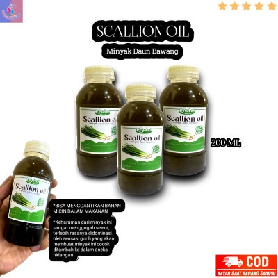 

Minyak Daun Bawang / Scallion Oil / 200 ml 100% Original dan Alami / Menambah Citarasa Alami Pada makanan / K E