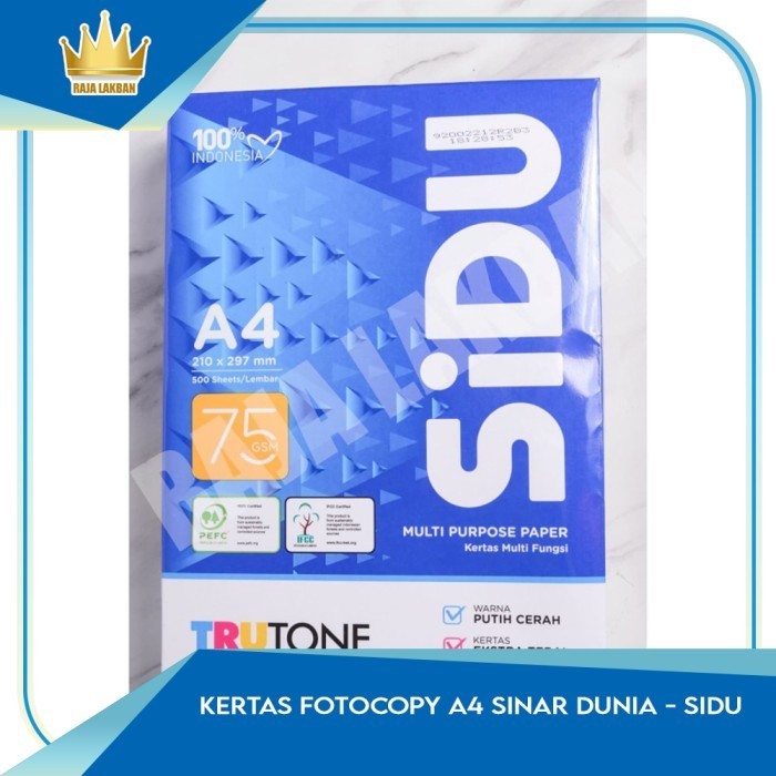 

promo ✨ -Kertas Fotocopy A4 Sinar Dunia / SIDU