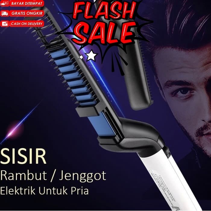 SISIR RAMBUT ELEKTRIK / SISIR RAMBUT DAN JENGGOT LURUS / SISIR PRIA DD
