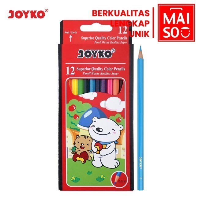

Pensil Warna Joyko 12w CP-12PB