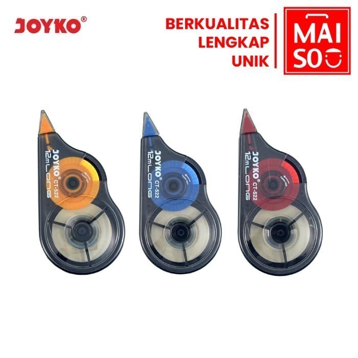 

Correction Tape / Pita Koreksi Joyko CT-522