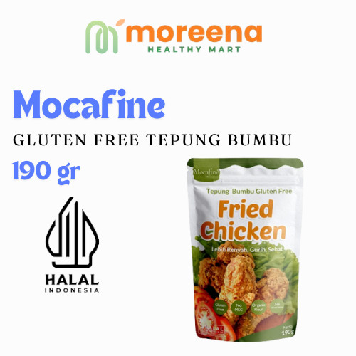 

Mocafine Tepung Bumbu Fried Chicken 190 g - GLUTEN FREE