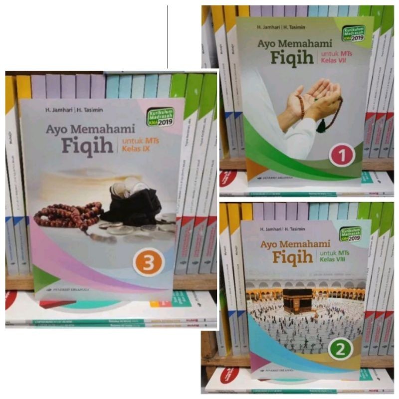 OBRAL Buku MTS Ayo Memahami Fiqih Kelas 7 8 9 Erlangga