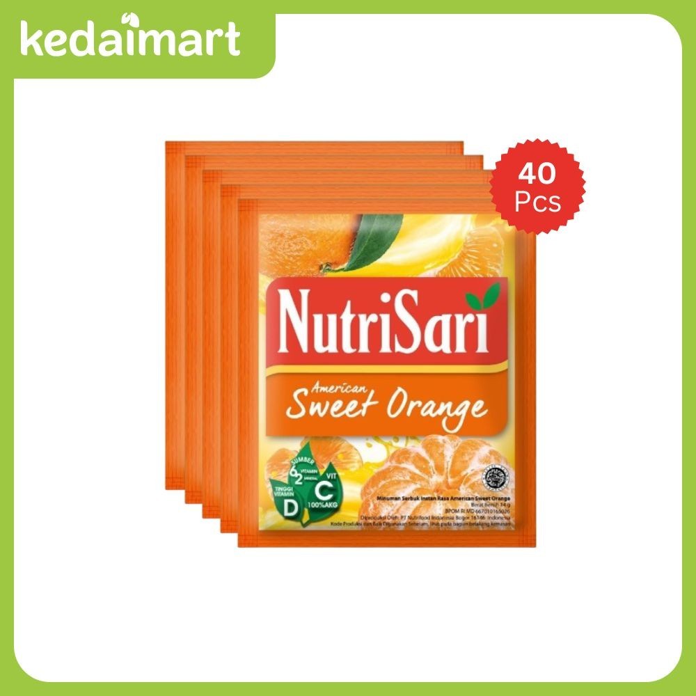 

Nutrisari American Sweet Orange Pack Isi 40