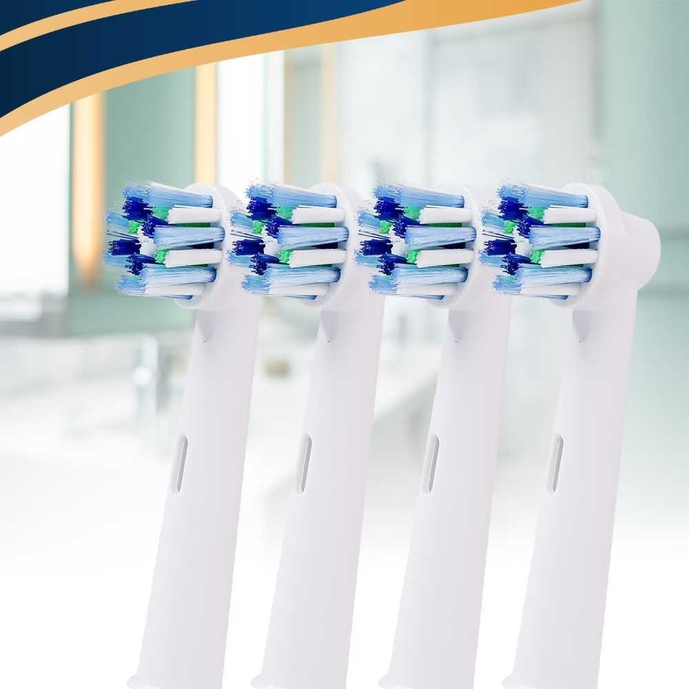 Pengganti Kepala Sikat Gigi Elektrik Oral-B 4 PCS Mulut, Pembersihan