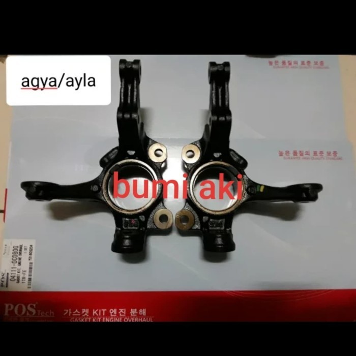 KNUCKLE STEERING ATAU KNAKEL AS DEPAN ORIGINAL TOYOTA AGYA AYLA ASLI