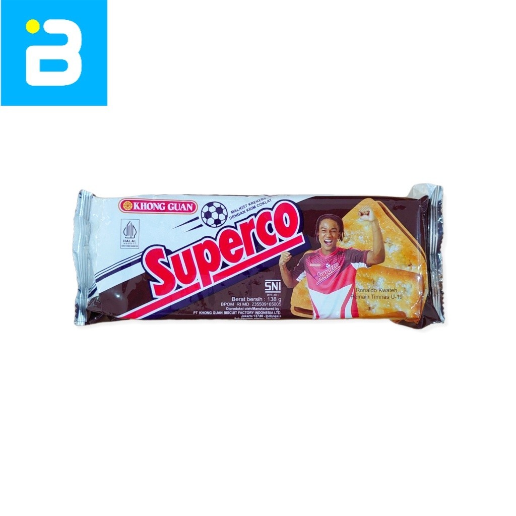 

Khong Guan SuperCo Coklat 138 G