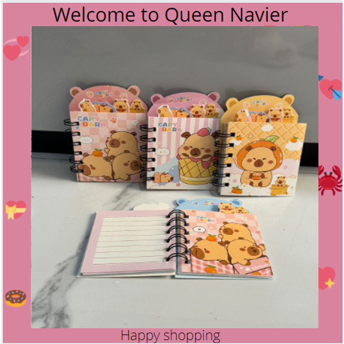 

Buku Notebook Capybara Memo Style