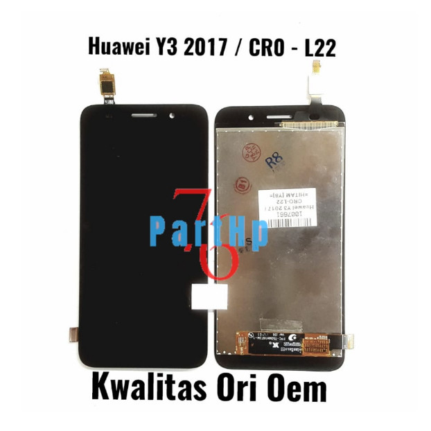 Ori Oem Lcd Touchscreen Fullset Huawei Y3 2017 - CRO - L22