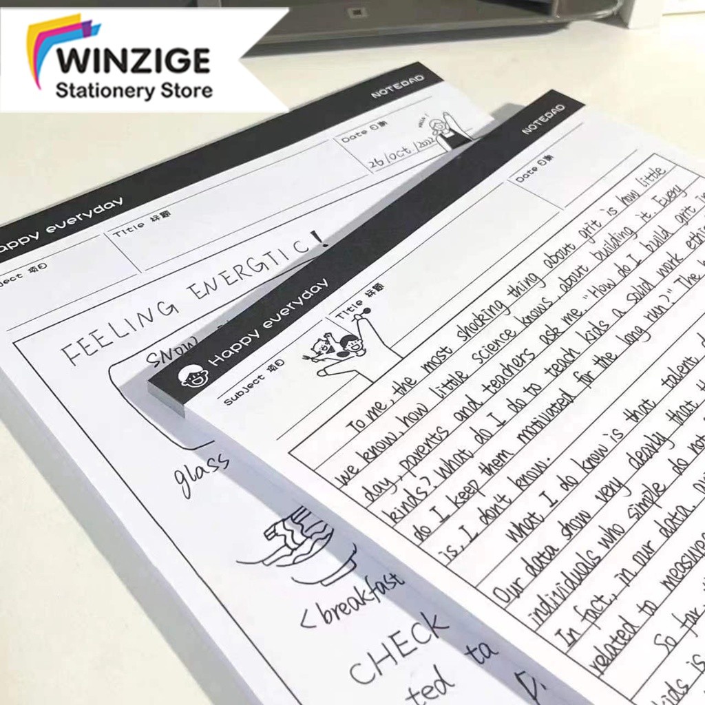 

Winzige B5 Buku Tulis Lucu Note Pad To Do List Memo Pad Buku Catatan Notepad Kertas Memo Catatan Sekolah
