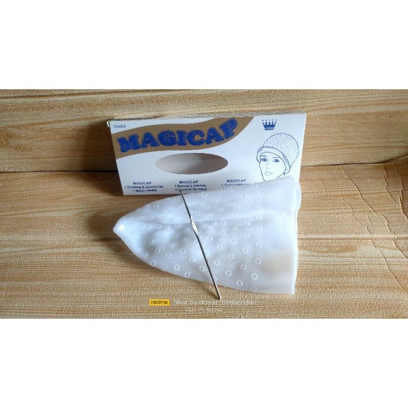 Topi Highlight Topi Semir Karet Cat Rambut Salon Barbershop ori 100%