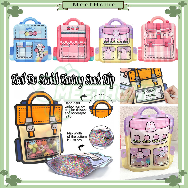 

Plastik Hampers Ziplock Birthday Packaging/Packaging Goodie Bag/Plastik Bingkisan Ziplock Standing Model Tas