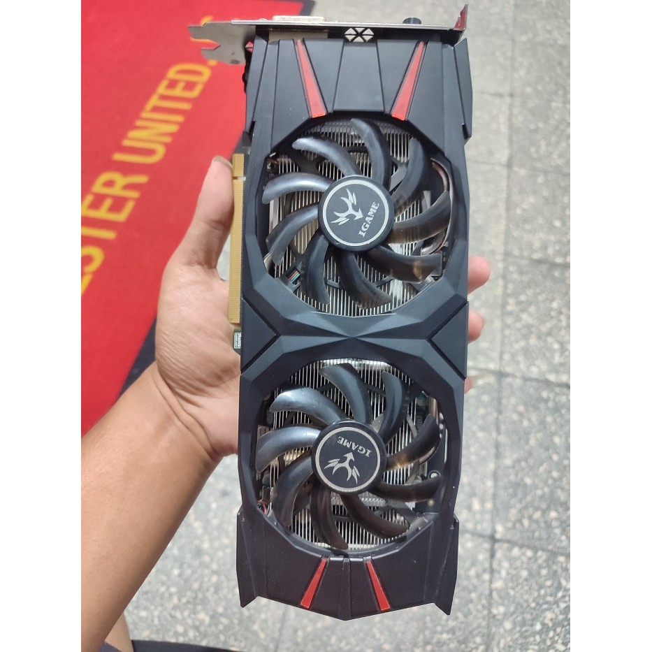 VGA Colorful iGame GeForce GTX 1060 6GB Vulcan U 6G  Nvidia gtx 1060 6 GB DDR5 192Bit