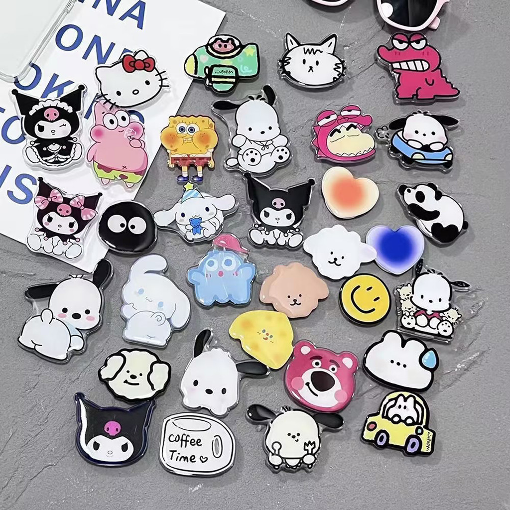 Pop Socket HP Kuromi My Melody Pochacco Winnie The Pooh Cinnamoroll Loopy SpongeBob SquarePants Supe