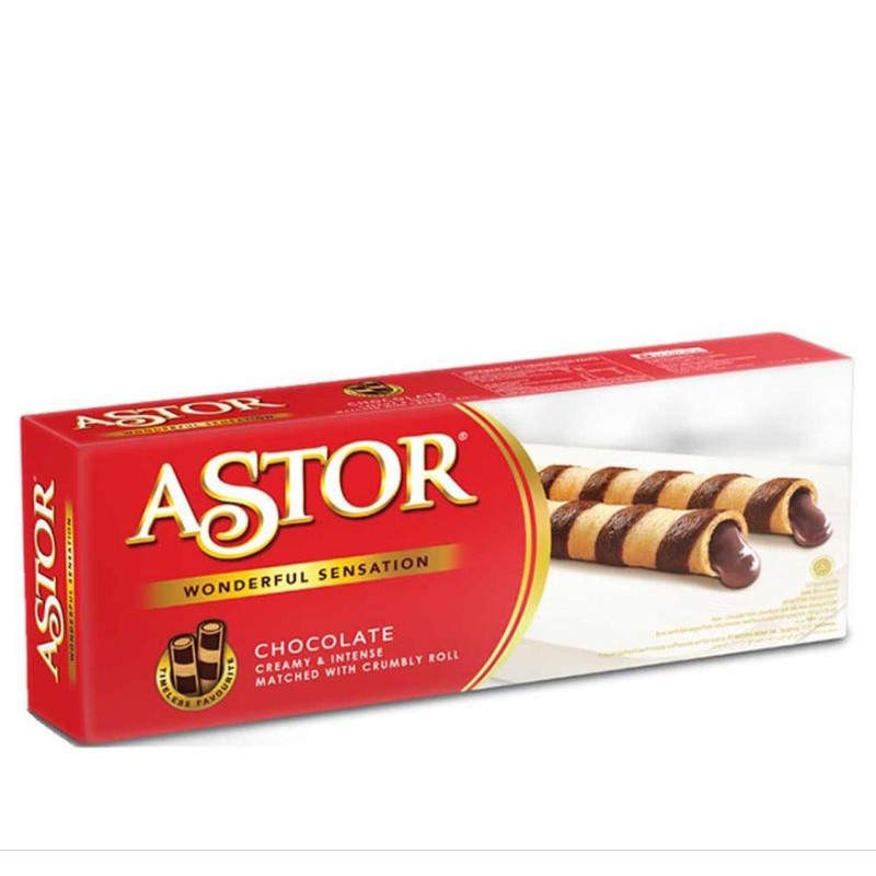 

ASTOR Wafer stick Roll Coklat 150g