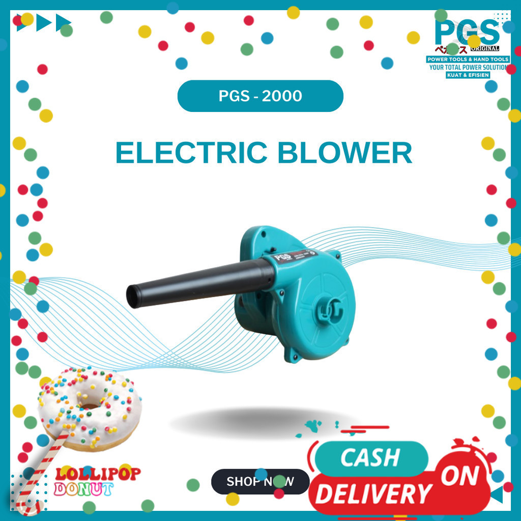 ELECTRIK BLOWER /ASPIRATOR BLOWER TANGAN PGS-2000