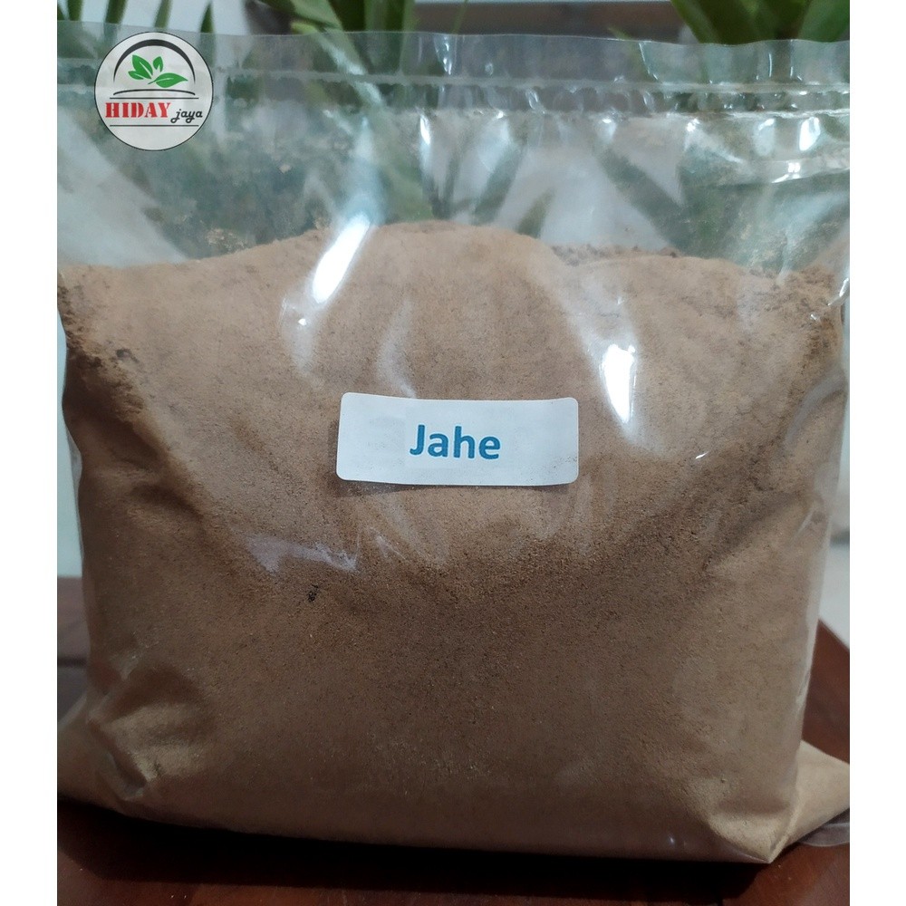 

BUBUK JAHE PUTIH 200gr Tanaman Herbal Nusantara Free Stiker PIRT Random