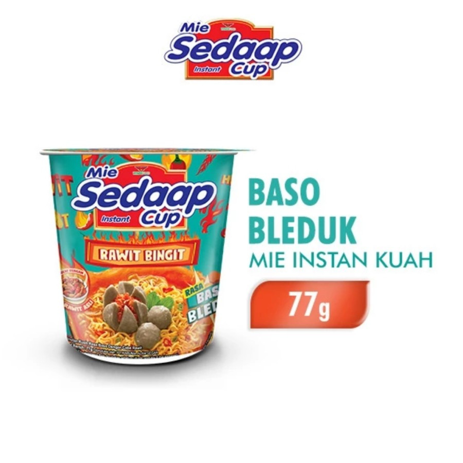 

Mie Sedaap Baso Bleduk Rawit Bingit Cup