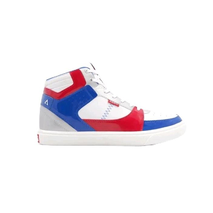 aerostreet hoops chrome biru merah silver UK41