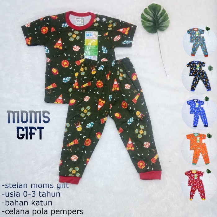 stelan anak moms gift celana panjang - S