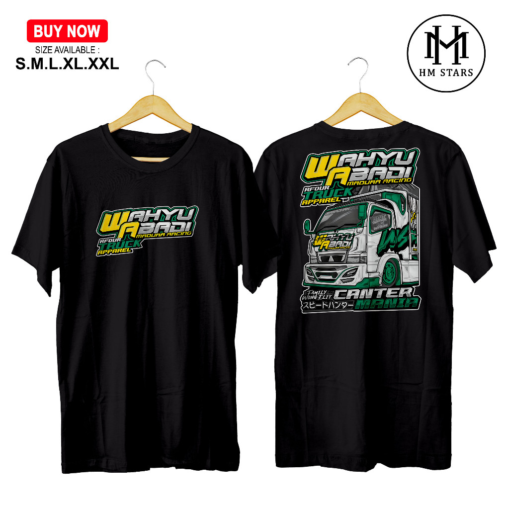 BAJU KAOS ATASAN TRUCK WAHYU ABADI - BAJU KAOS TRUK OLENG - KAOS TERLARIS - KAOS KEREN - KAOS TEBARU