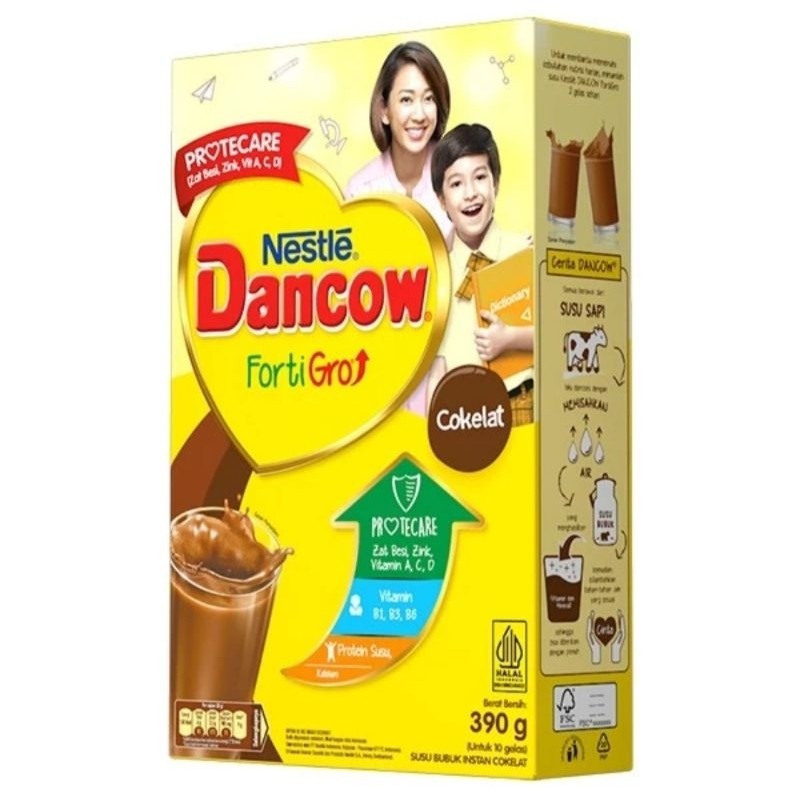 

NESTLE DANCOW FORTIGRO INSTANT / COKLAT 390 gr