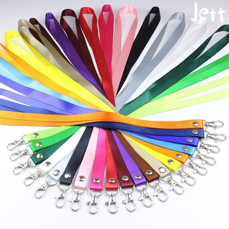 

[Ready]Tali id card 1.5cm/ Tali idcard /Tali lanyard / bahan polister, stoper,cantelan-Jett