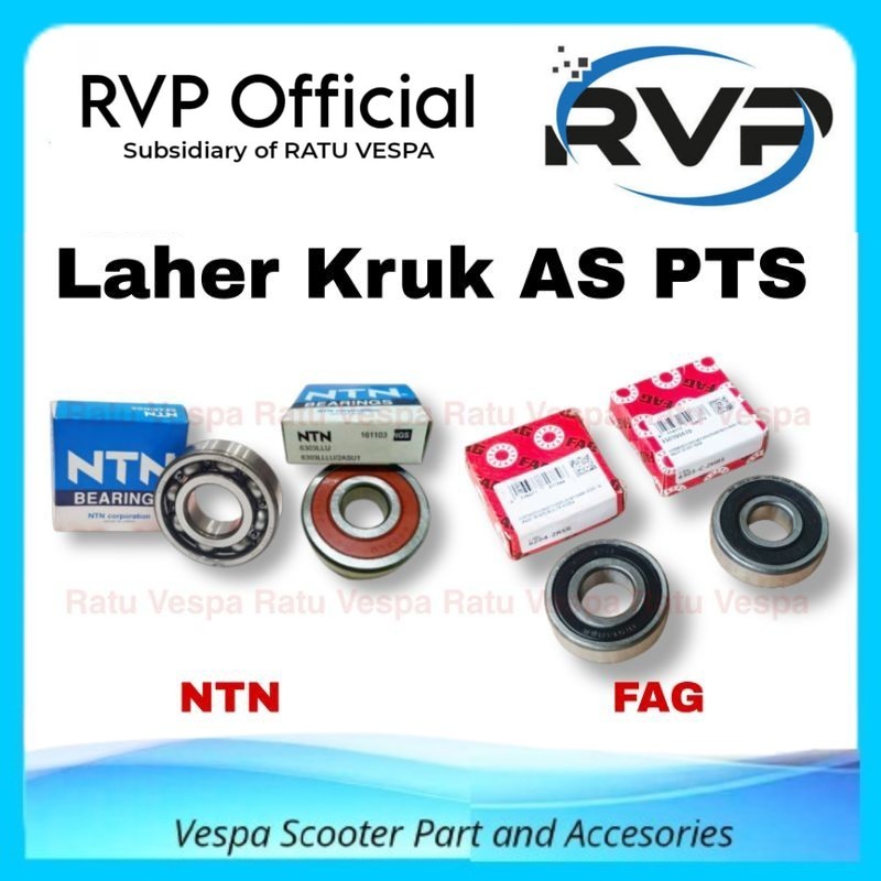 Bearing Laher Kruk AS Vespa PTS SMALLFRAME DARLING dll