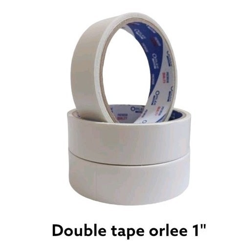 

double tape orlee / dobel tape 1/2" / dobeltape 1" orlee