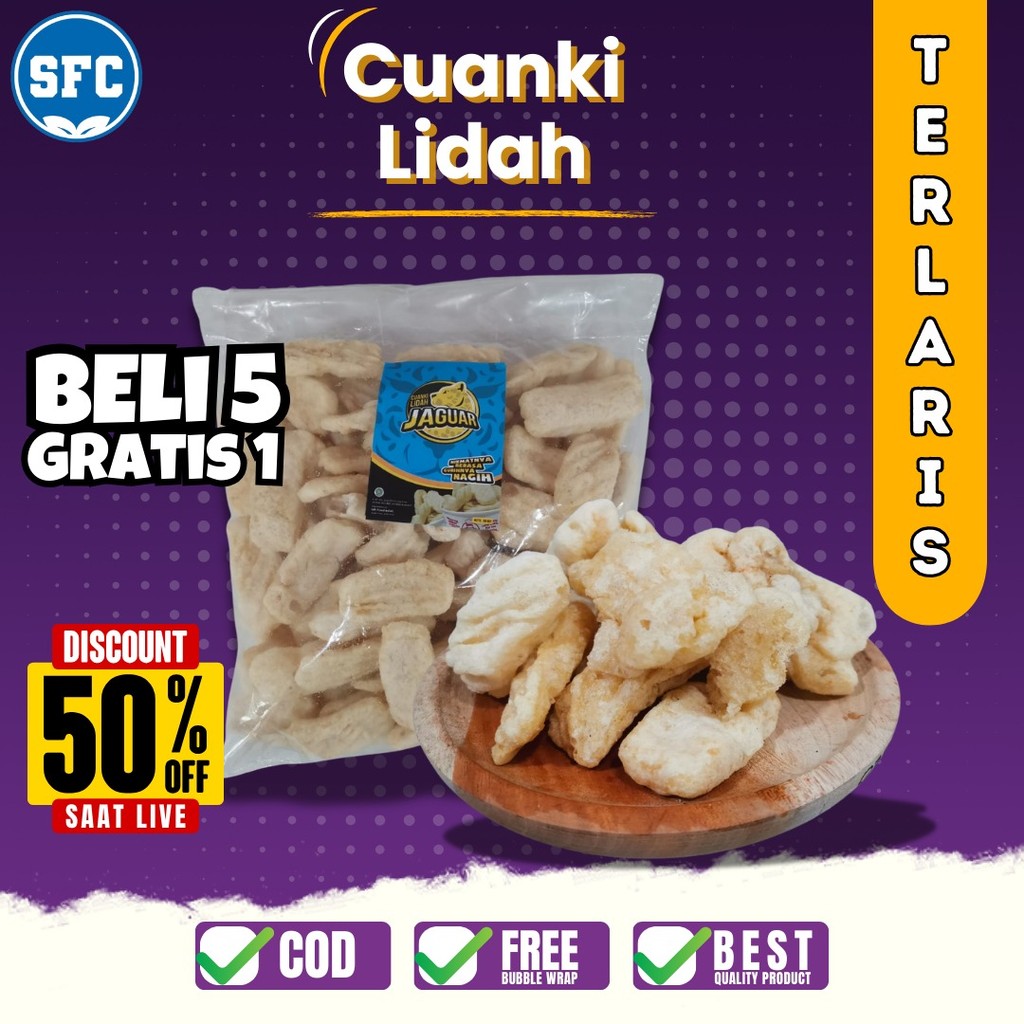 

CUANKI LIDAH 100 Biji TOPING BASO ACI CUANGKI KERING KHAS GARUT PILUS CIKUR SIOMAY MINI CUANKI TAHU