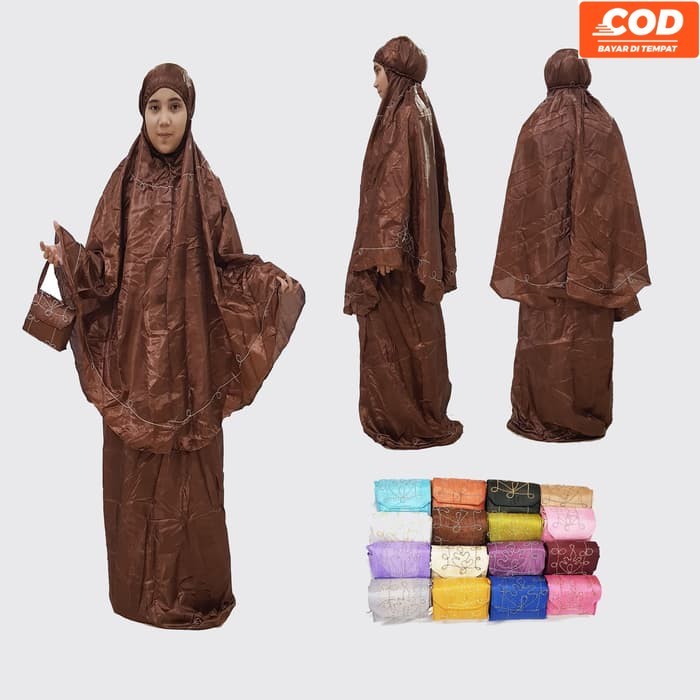 Mukena Parasut Traveling Abutai