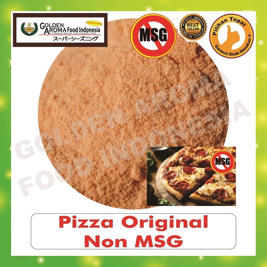 

Bubuk Tabur Rasa Pizza original Non MSG 250gr Bumbu Serbaguna Murah Halal 1/4Kg Seasoning Powder