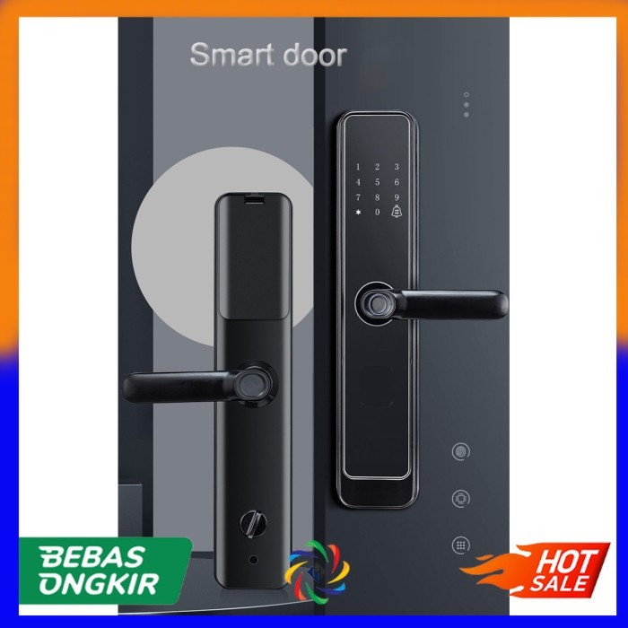 

T13 Smart Door Lock Fingerprint Smart Aplikasi Card