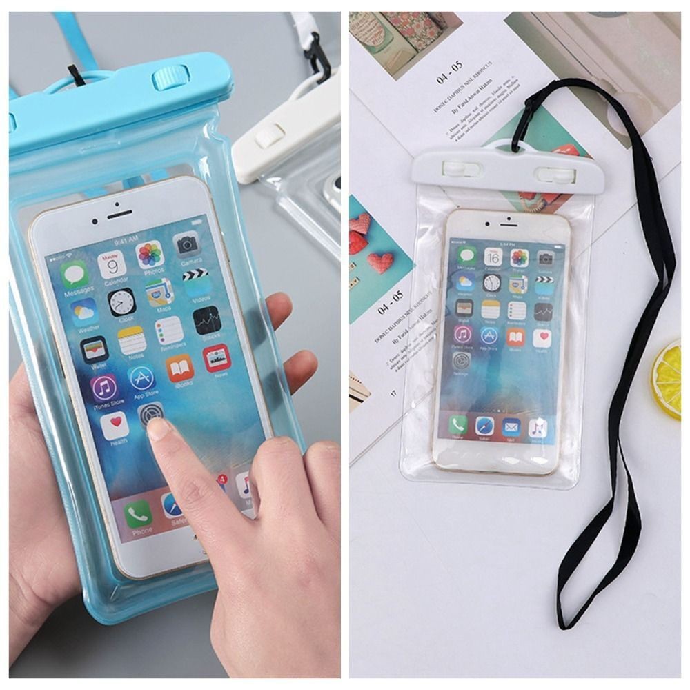 Touchable Mobile Phone Waterproof Bag for Drifting Swimming Photography Dustproof Sealing Diving Pro