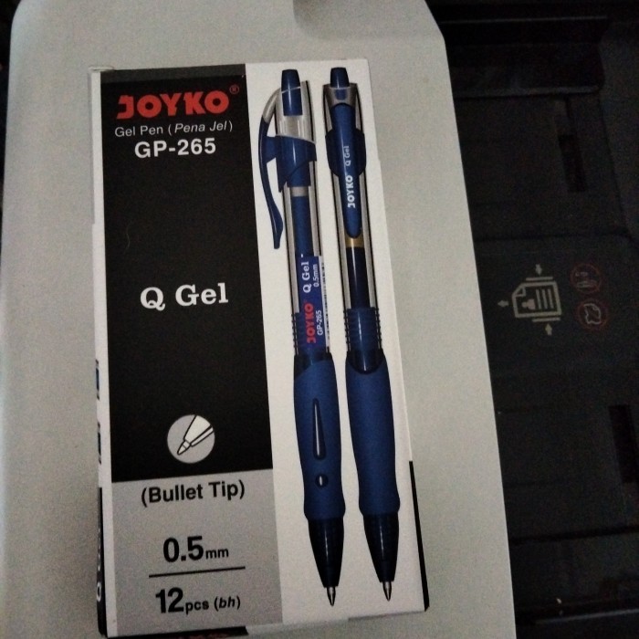 

[Terbaru] Pulpen Joyco Q-Gel GP-265 Hitam - Biru
