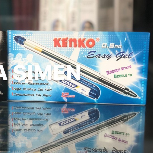 

New- PULPEN KENKO EASY GEL 0,5mm [pack] - Biru