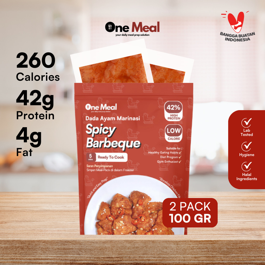

Dada Ayam Fillet Lauk Marinasi Spicy BBQ | One Meal