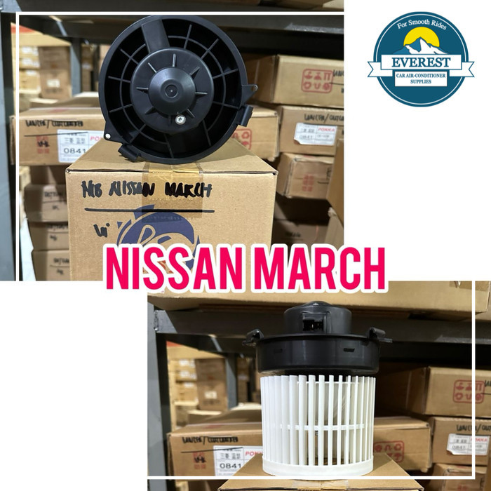 Motor Blower Fan AC Mobil Nissan March