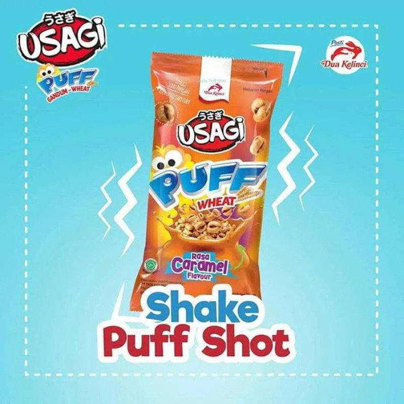 

Usagi Puff Gandum Wheat Rasa Caramel 10gr