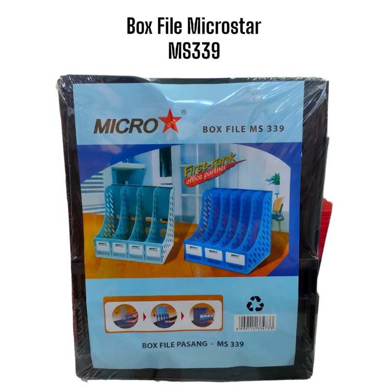 

Rak Box File Kantor Box File 3 Susun Microstar / Microtop