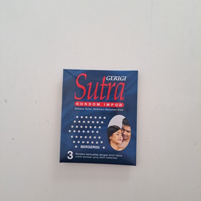 kondom sutra sutera gerigi kondom biru isi 3 pcs