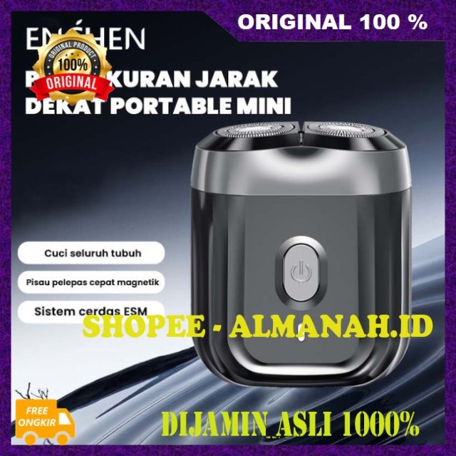 [BISA COD] Enchen Mini 6 Portable Alat Pencukur Jenggot Kumis Elektrik Waterproof Mini Shaver Enchen